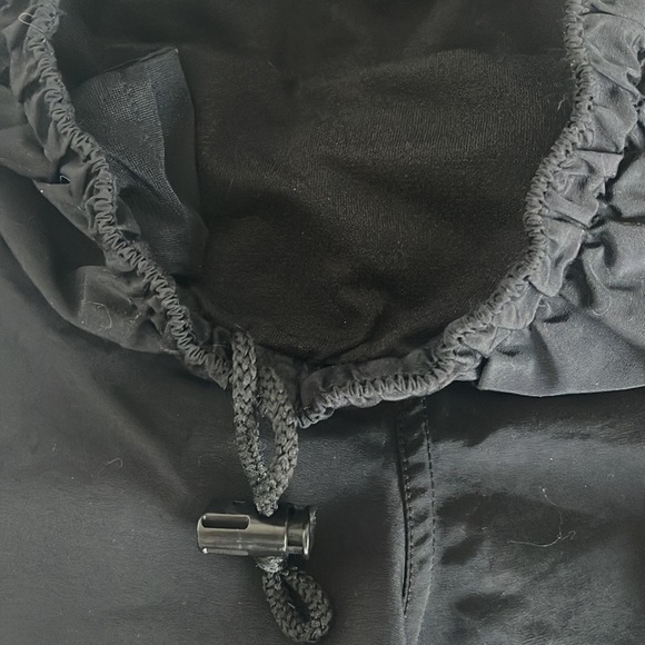 Vintage ARMY Black Spellout Drawstring Athletic Shorts - PT Trainers Unisex S/M - Picture 4 of 7